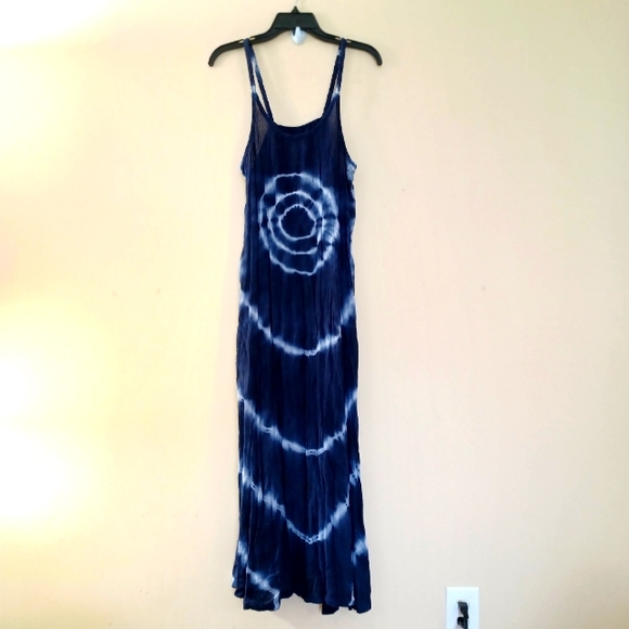 Gypsy Rose Dresses & Skirts - Gypsy Rose Tie Dye Boho Gauze Sun Dress Cover Up Vacation Travel Loungewear